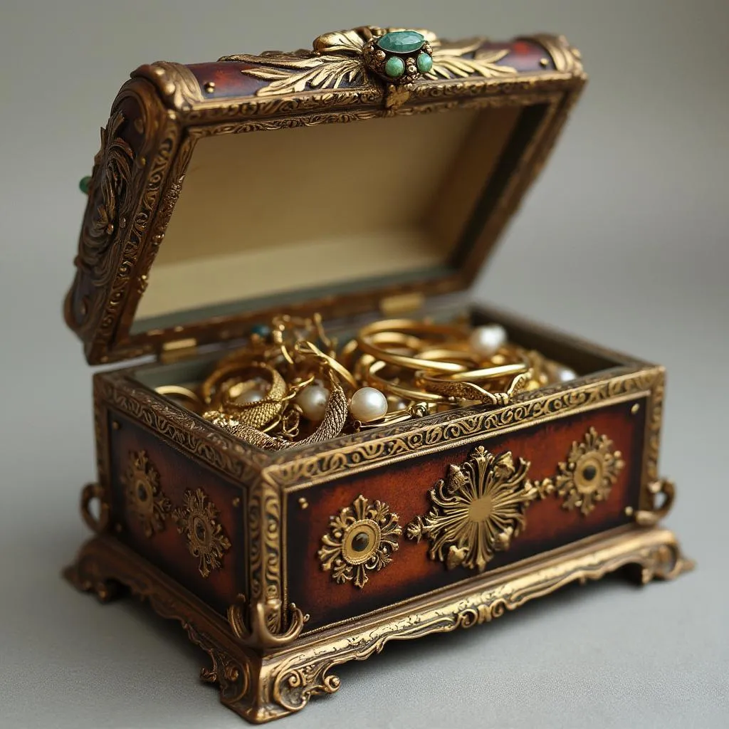 Reclaimed jewelry box
